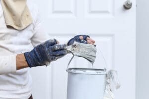 Professional painter in Atkinson NH applying the right interior paint finish for each room