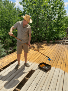 Choosing the right stain for your Deck in New Hampshire homes with Miles Pro Painting