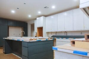 cabinet painting consultation by Miles Pro Painting in Atkinson New Hampshire